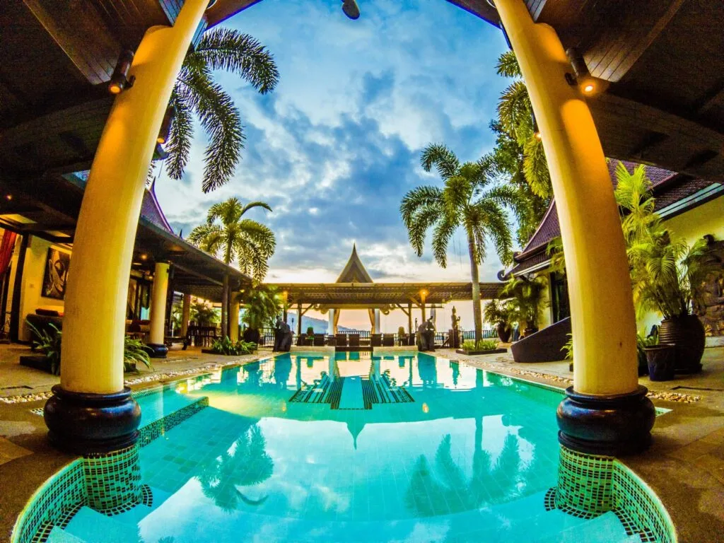 Outdoor and Pools area